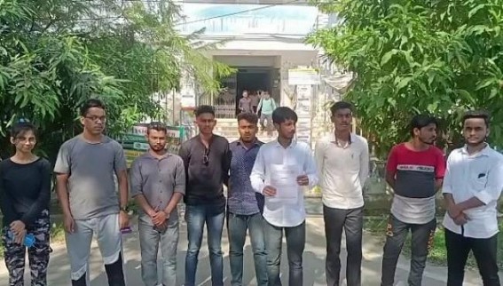 Physical Torture on Student at Umakanta School : NSUI demands punishment to the Teacher Physical Torture on Student at Umakanta School : NSUI demands punishment to the Teacher